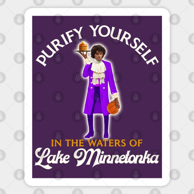 Purify Yourself in the Waters of Lake Minnetonka Magnet by darklordpug